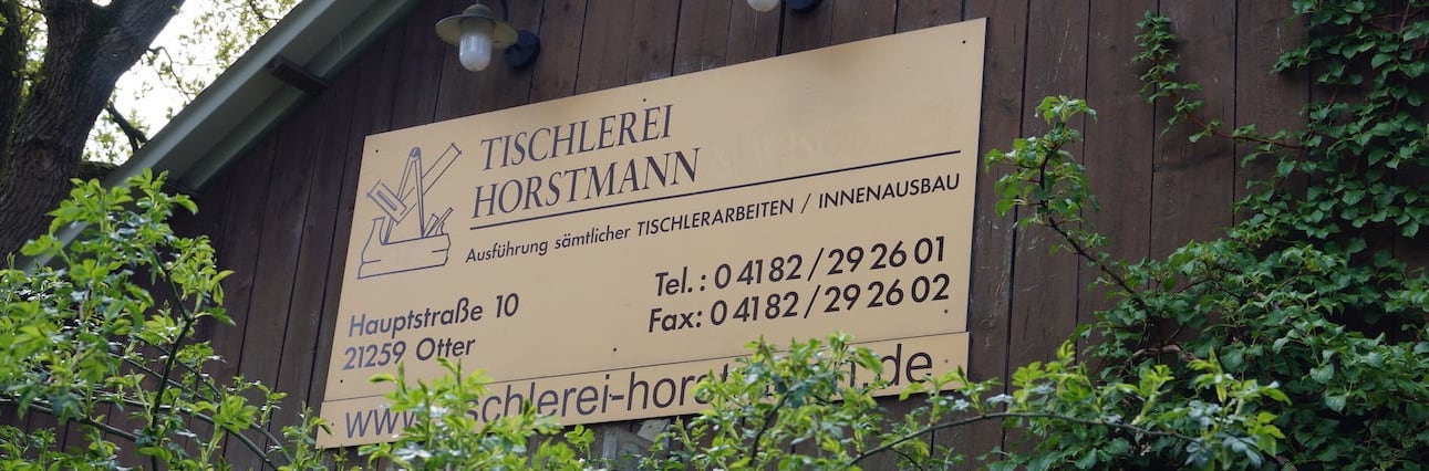Tischlerei Horstmann - Unsere Leistungen